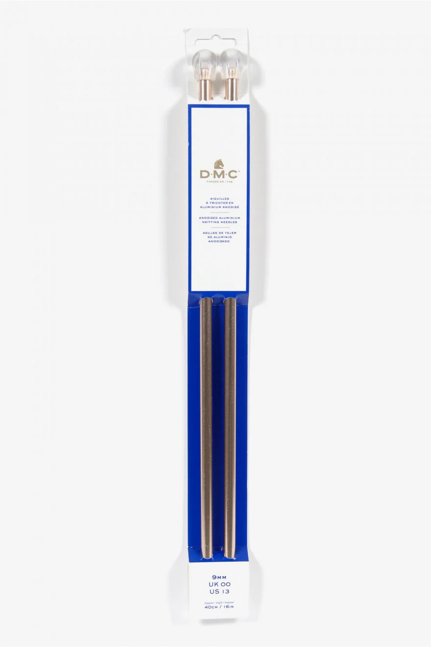 Aiguilles à tricoter en aluminium de marque DMC - or rose (prix pour le set) - Image 13