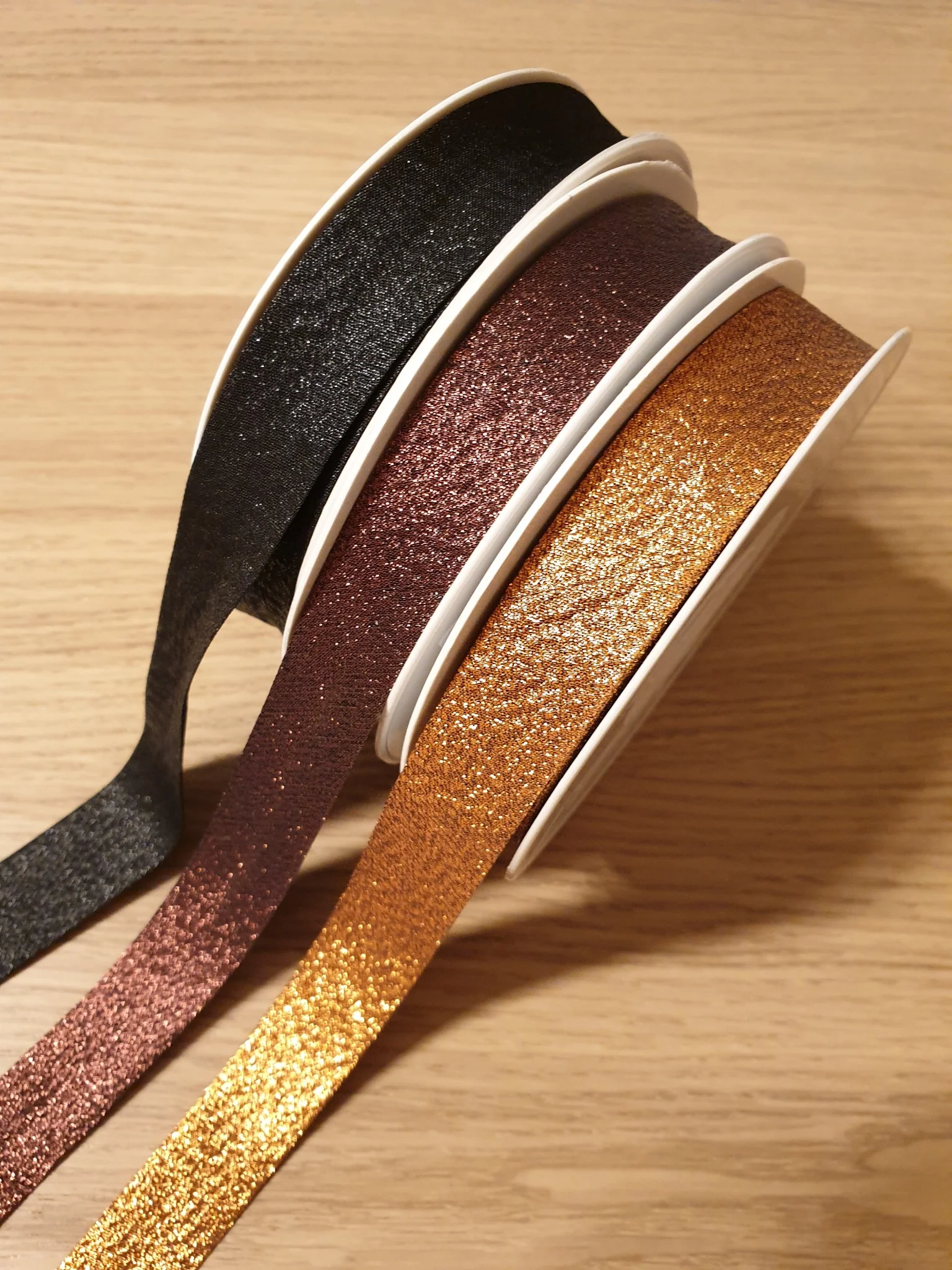 Biais lurex - 11 coloris (prix au mètre) - Image 4