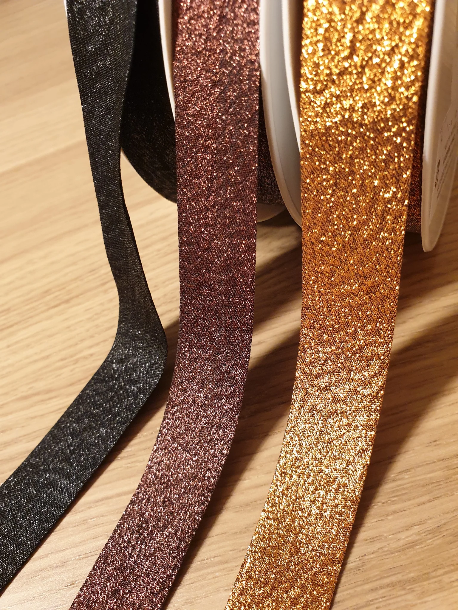 Biais lurex - 11 coloris (prix au mètre) - Image 5