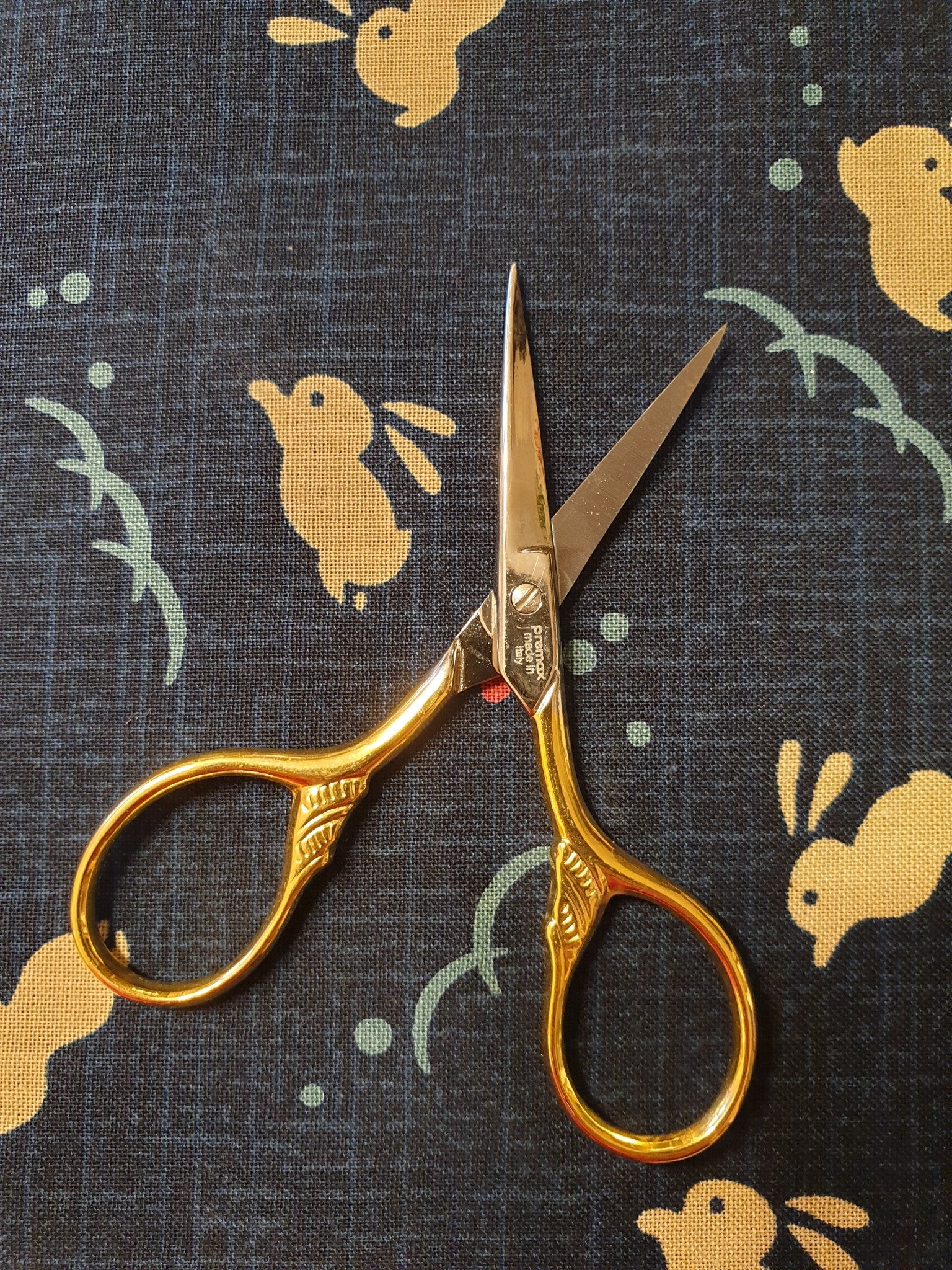 Ciseaux de broderie de fabrication italienne (doré ou argenté) - Image 6