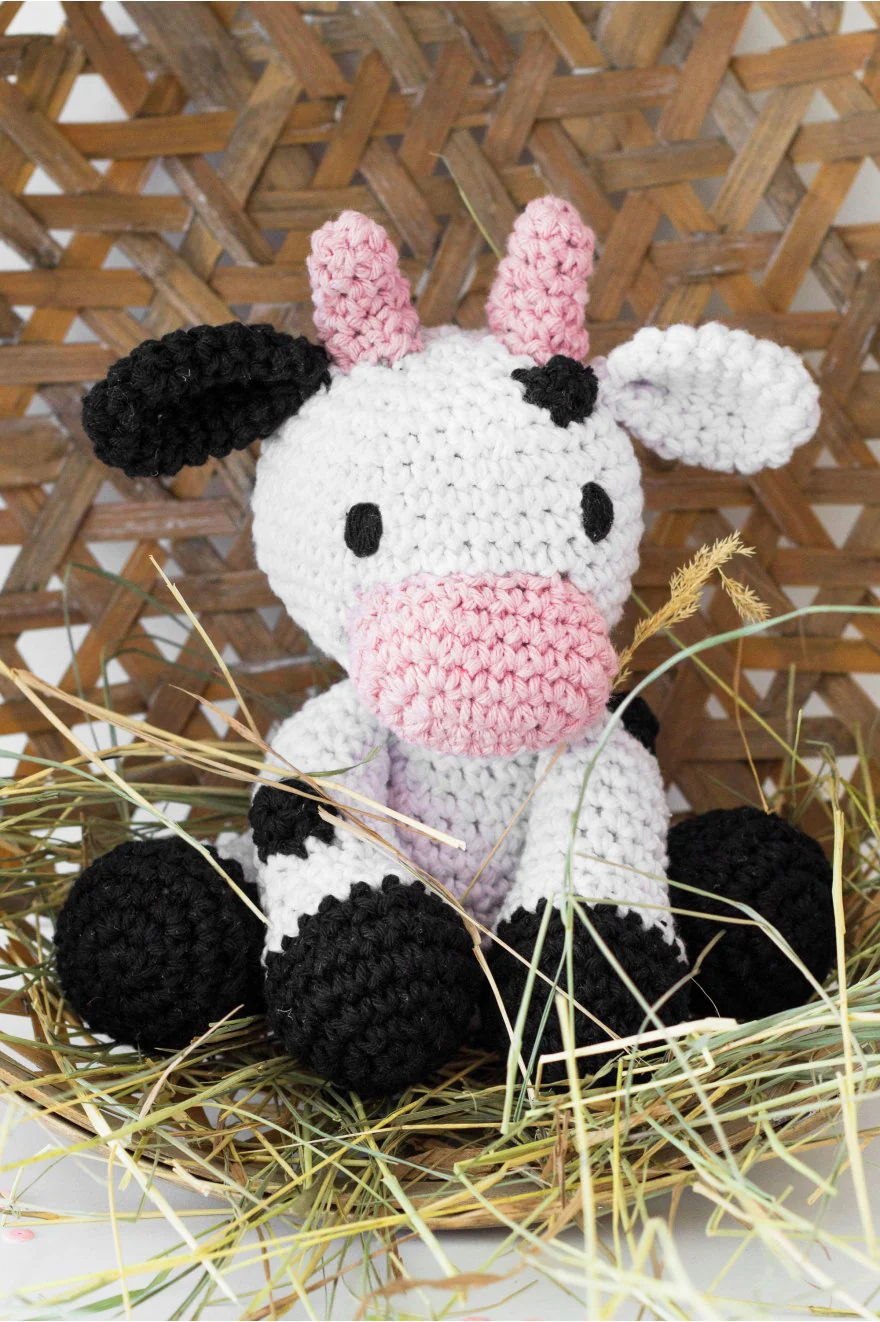 Kit Amigurumi La vache Kirby - marque DMC (prix pour le set) - Image 3