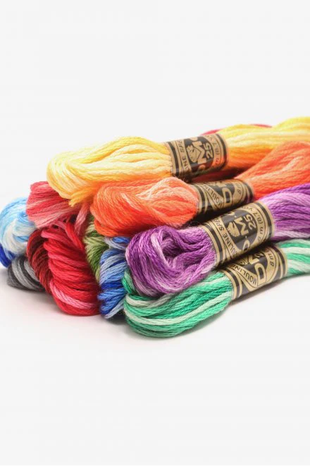 Kit broderie - couleurs ombrées - DMC (prix pour le set) - Image 3