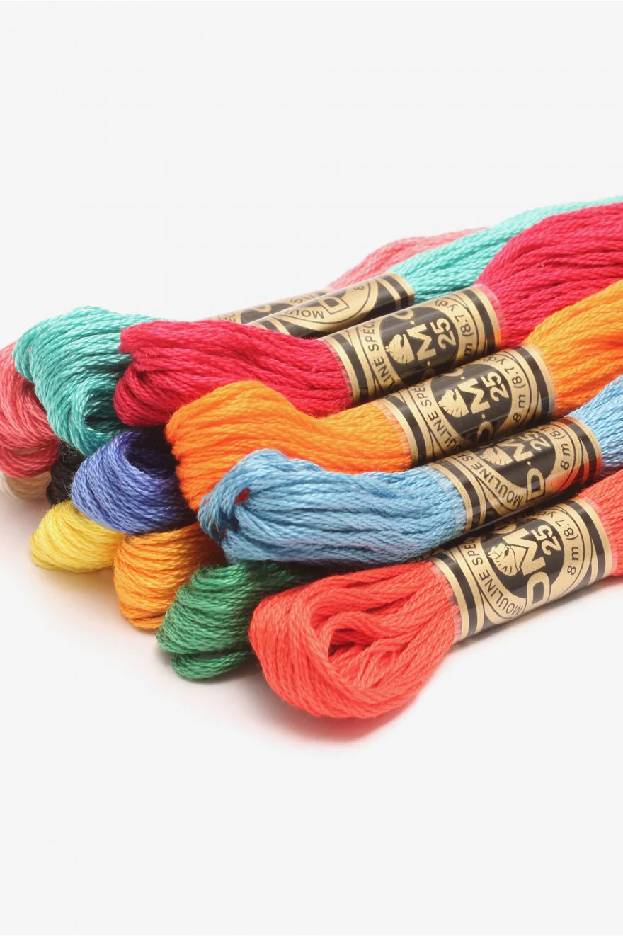 Kit broderie - couleurs passion (prix pour le set) - Image 3