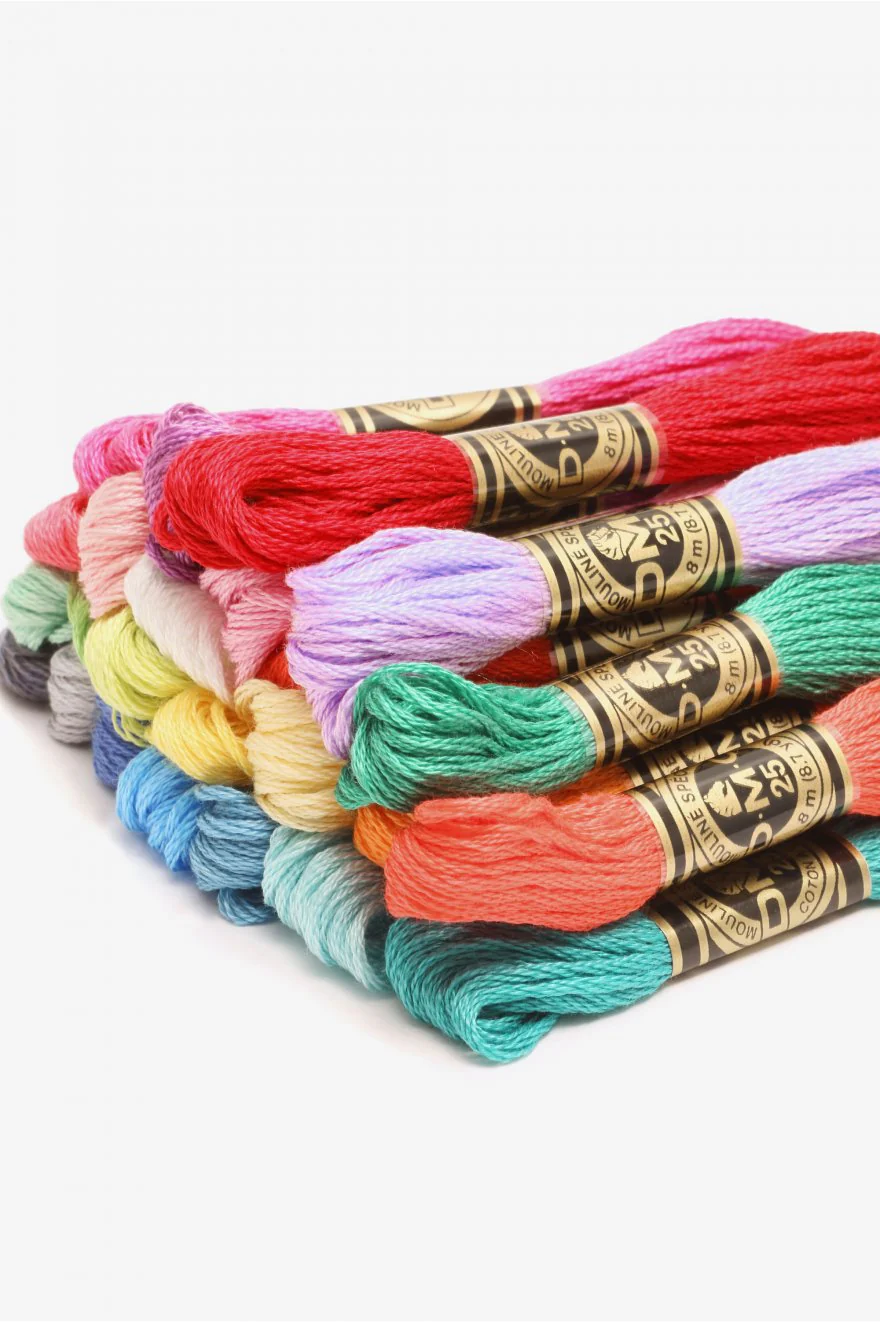 Kit broderie - couleurs vitaminées (prix pour le set) - Image 3