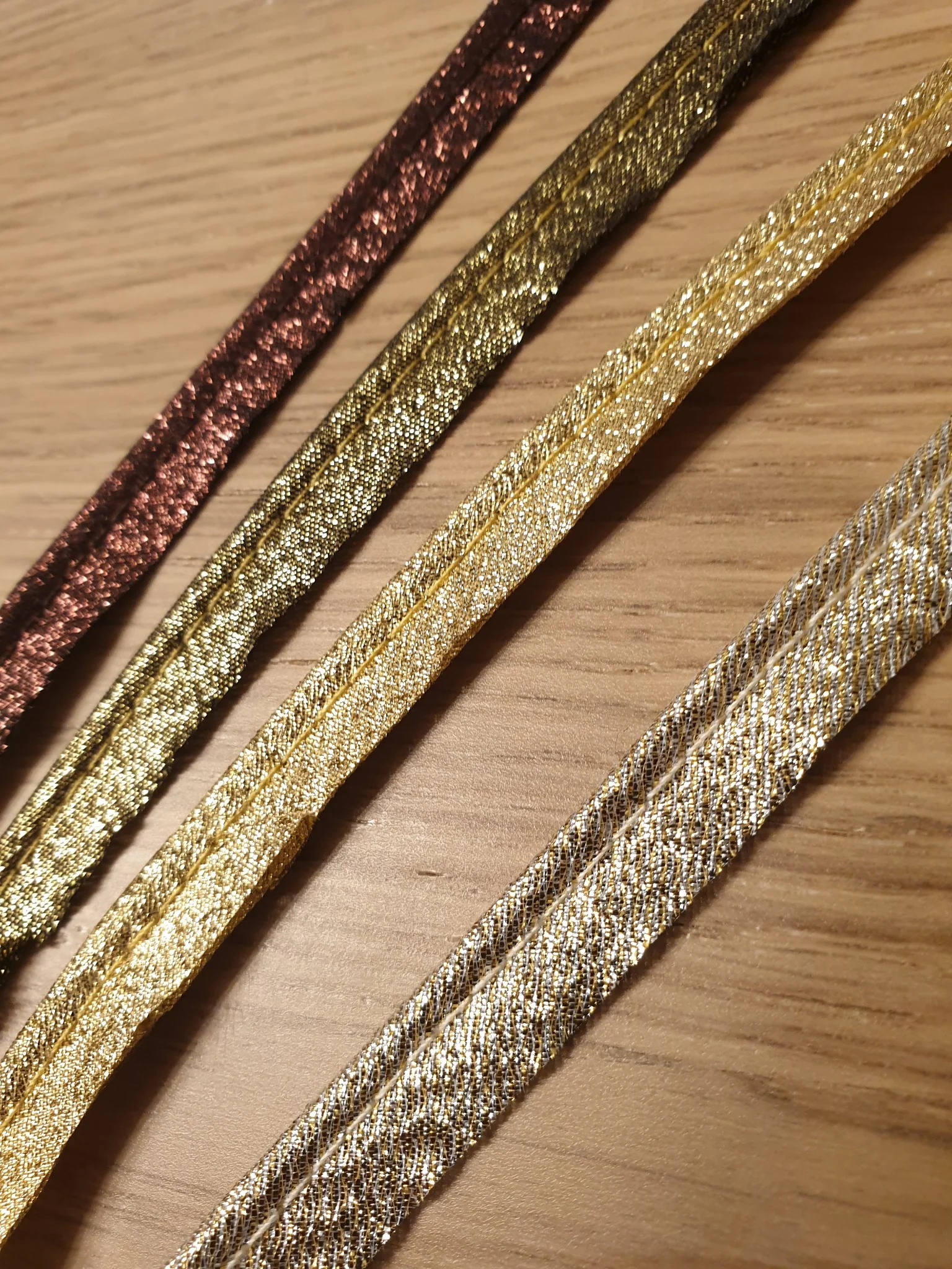 Passepoil lurex - 14 coloris (prix au mètre) - Image 3