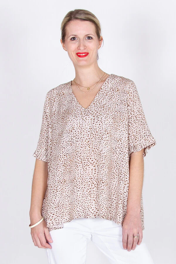 Patron pochette de la blouse/robe Iam Cinderella de Iam patterns du 36 au 46 (fr/angl) - Image 13