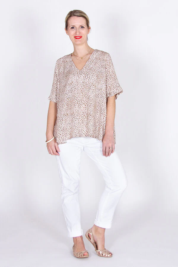 Patron pochette de la blouse/robe Iam Cinderella de Iam patterns du 36 au 46 (fr/angl) - Image 14