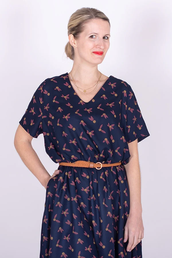 Patron pochette de la blouse/robe Iam Cinderella de Iam patterns du 36 au 46 (fr/angl) - Image 3