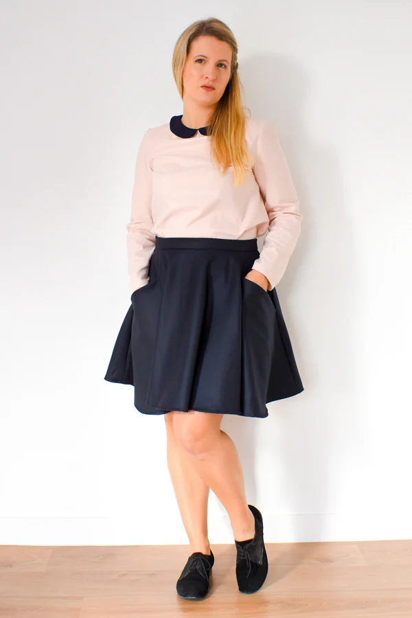 Patron pochette de la jupe Iam Cindy de Iam patterns du 36 au 46 (fr/angl) - Image 3