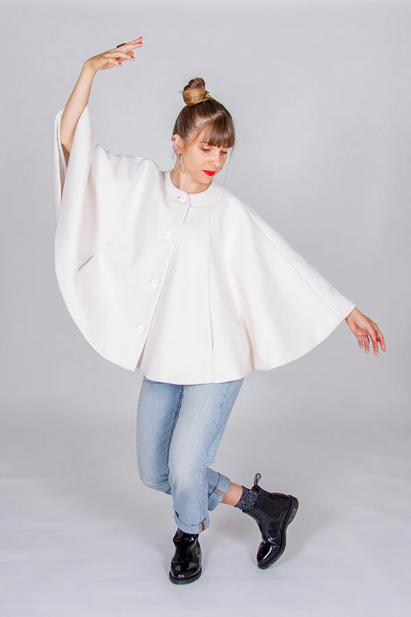 Patron pochette de la veste / cape Iam Harry de Iam patterns du 36 au 46 (fr/angl) - Image 7