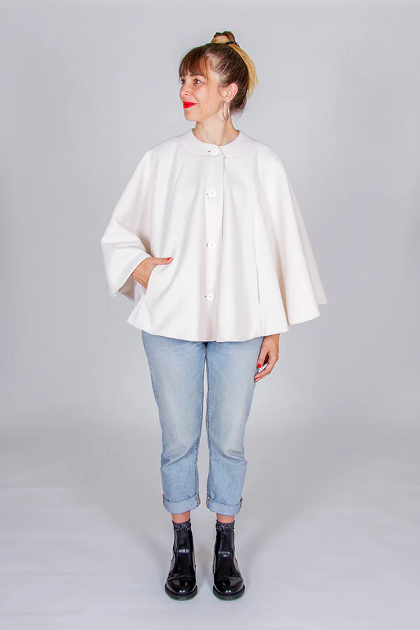 Patron pochette de la veste / cape Iam Harry de Iam patterns du 36 au 46 (fr/angl) - Image 3