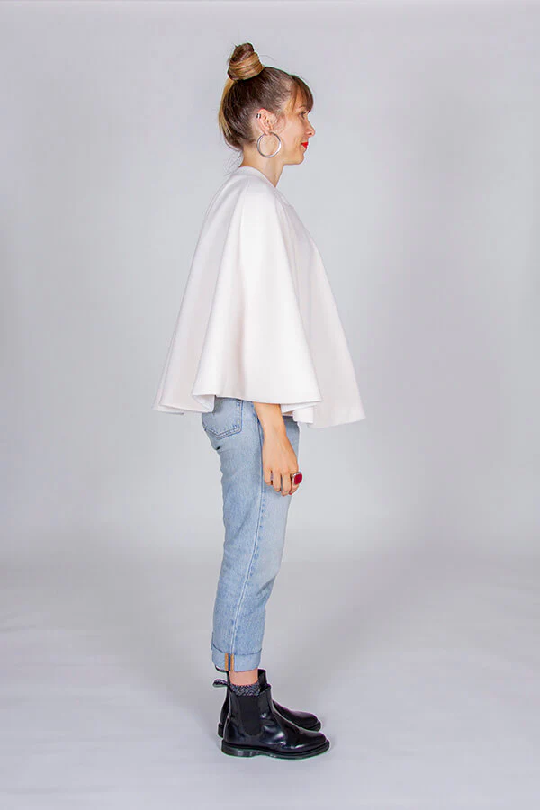 Patron pochette de la veste / cape Iam Harry de Iam patterns du 36 au 46 (fr/angl) - Image 4