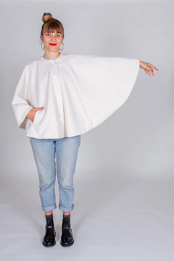 Patron pochette de la veste / cape Iam Harry de Iam patterns du 36 au 46 (fr/angl) - Image 8