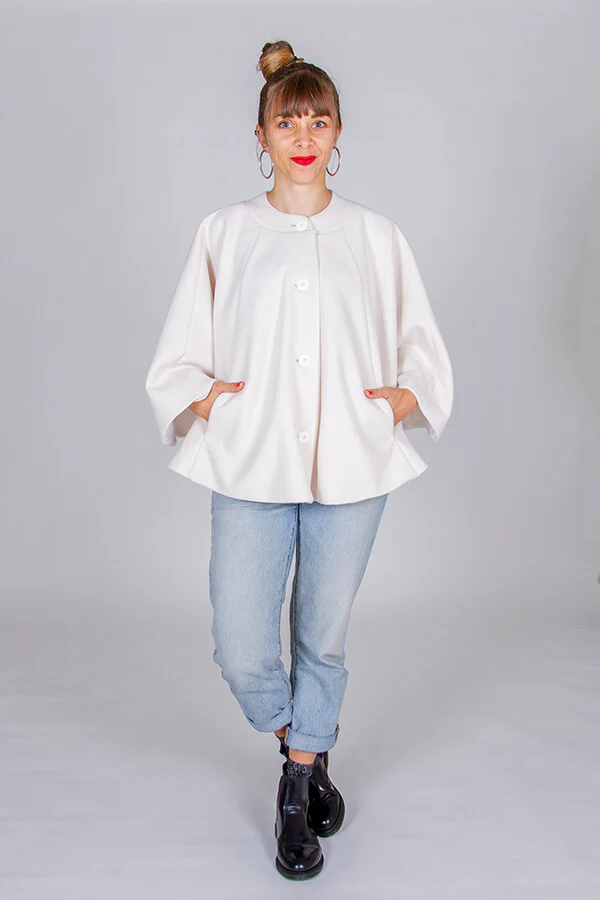 Patron pochette de la veste / cape Iam Harry de Iam patterns du 36 au 46 (fr/angl) - Image 9