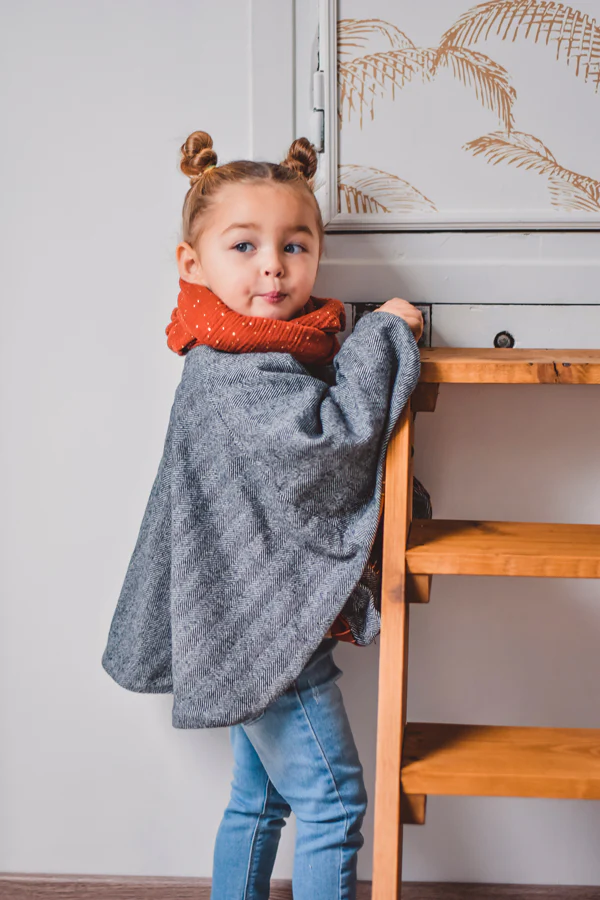 Patron pochette de la veste / cape Iam Harry de Iam patterns - version enfant de 3 à 14ans (fr/angl) - Image 3