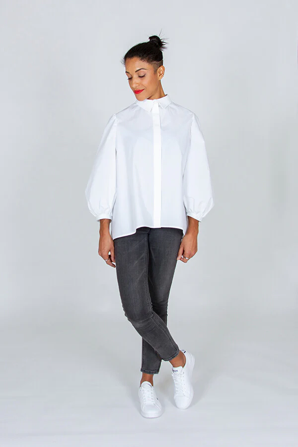 Patron pochette du Chemisier et robe Iam Irma de Iam patterns du 36 au 46 (fr/angl) - Image 11