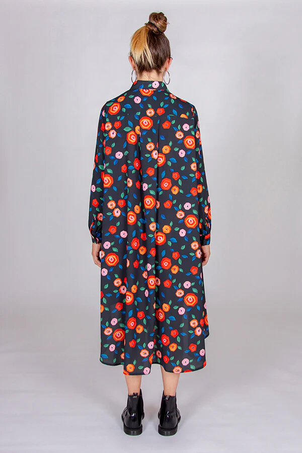 Patron pochette du Chemisier et robe Iam Irma de Iam patterns du 36 au 46 (fr/angl) - Image 5