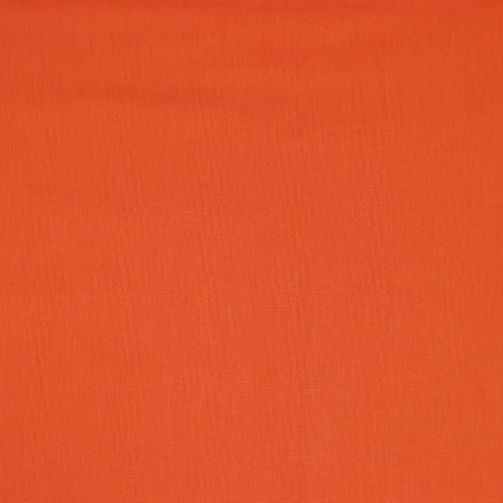 Tissu popeline 100% coton - Mandarine - 39 - Oeko-tex (prix pour 10cm) - Image 3