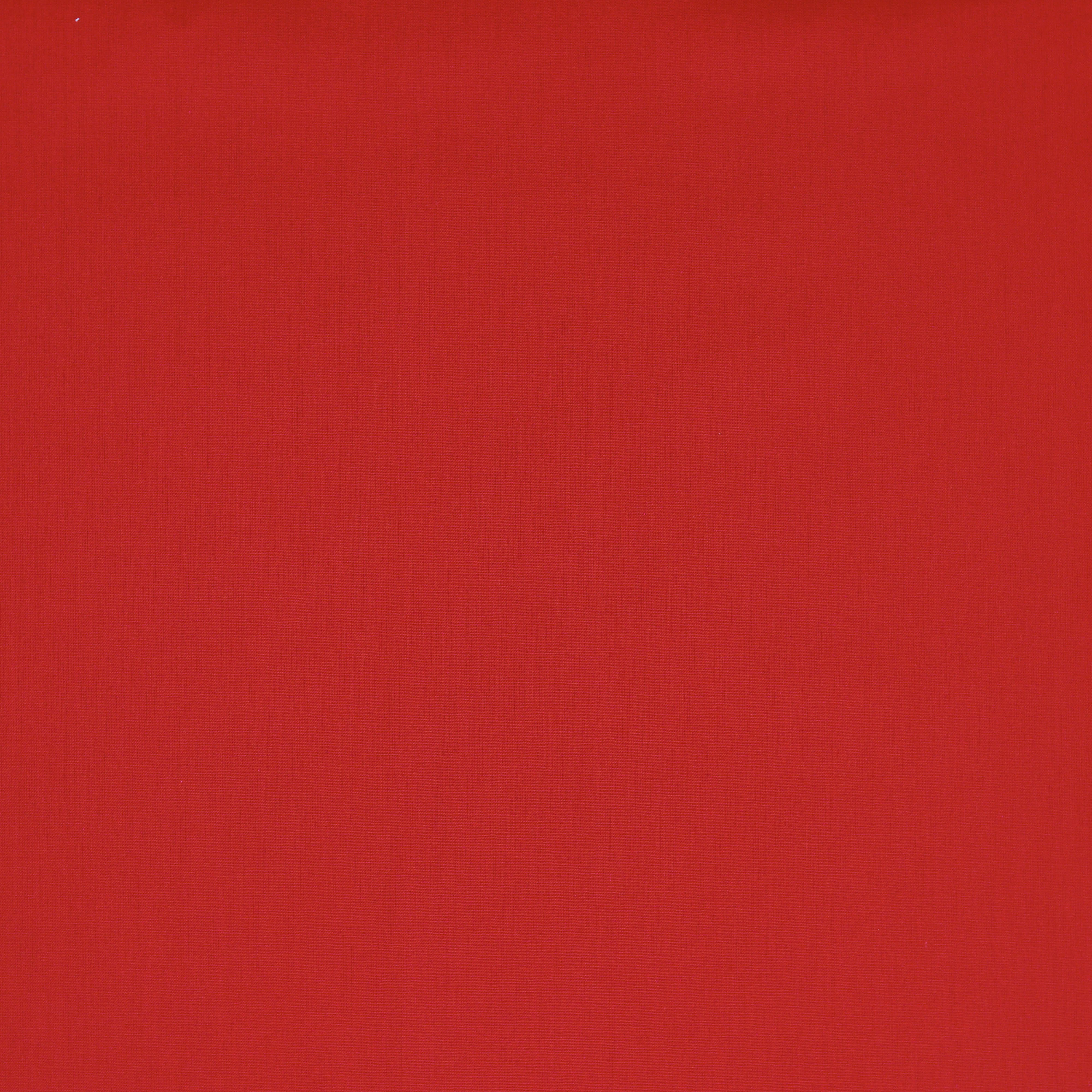 Tissu popeline 100% coton - Rouge amour 18 - Oeko-tex (prix pour 10cm) - Image 3